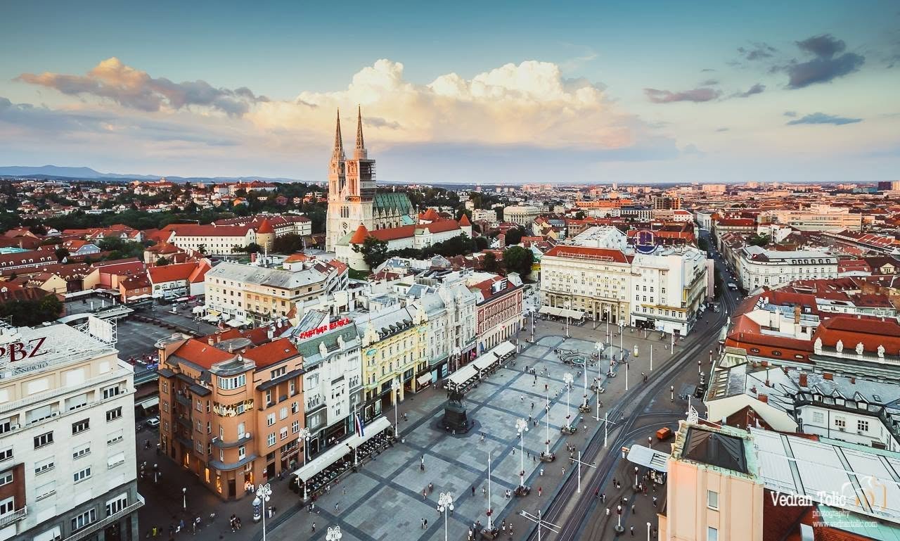 Trg bana Jelačića, panorama (Foto Vedran Tolić)